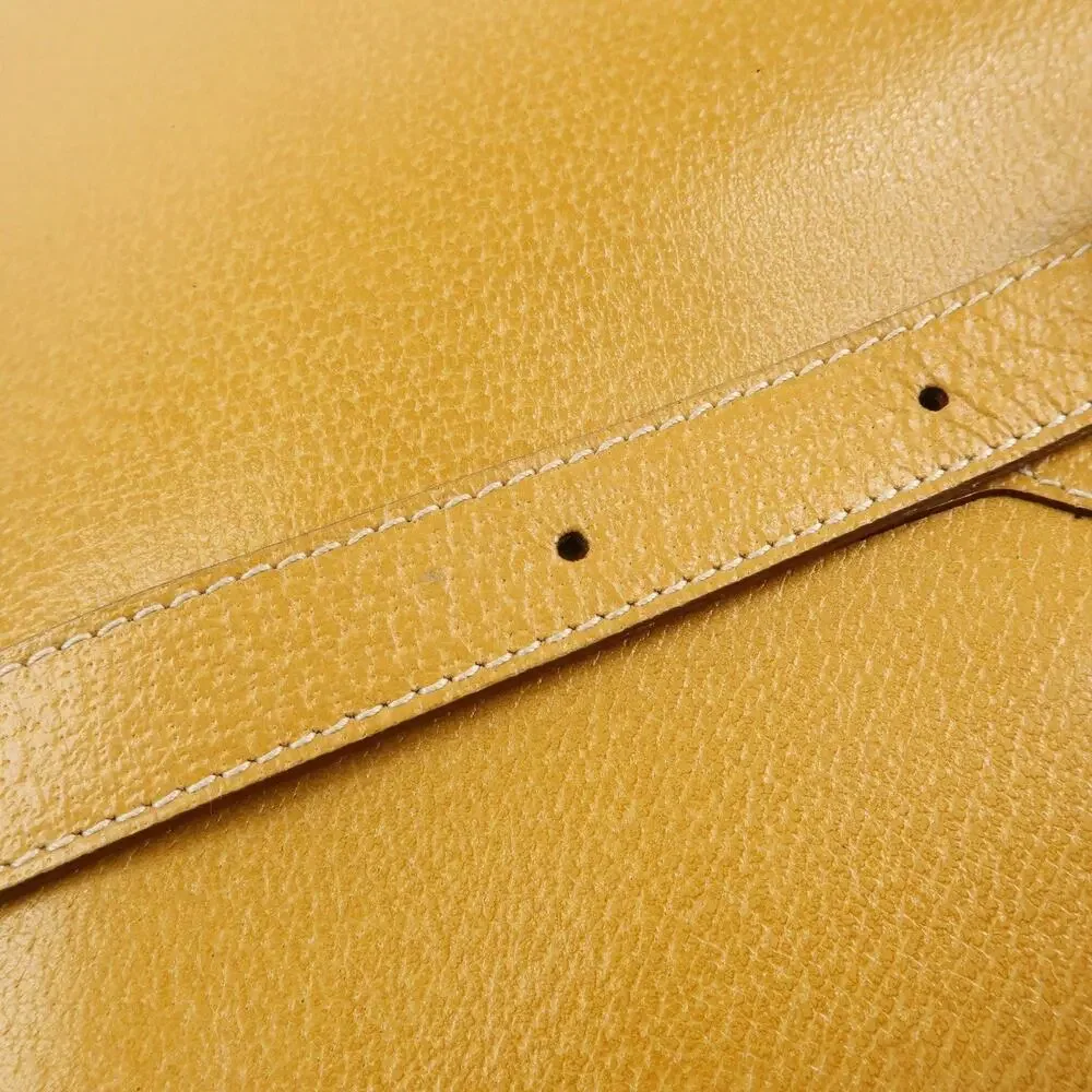 Gucci Bamboo Calfskin Backpack Yellow